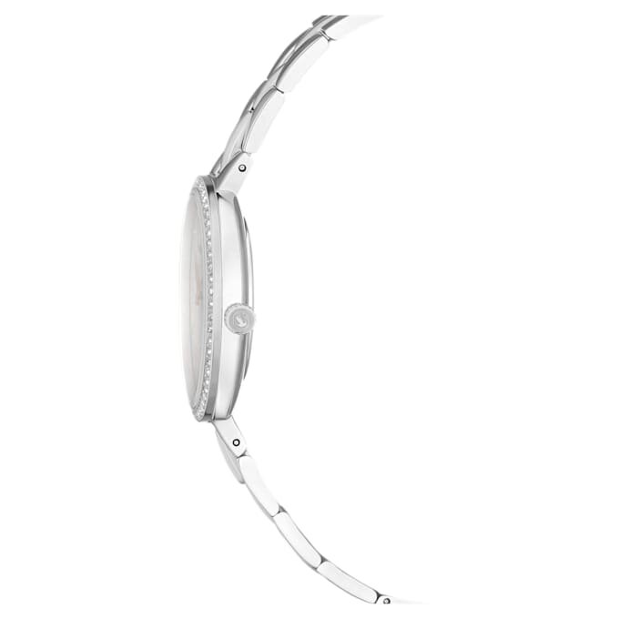 Cosmopolitan-horloge, Swiss Made, metalen armband, zilverkleurig, roestvrij staal Cosmopolitan-horloge, Swiss Made, metalen armband, zilverkleurig, roestvrij staal