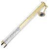Crystalline-balpen Evil Eye, goudkleurig, afwerking van gemengd metaal Crystalline-balpen Evil Eye, goudkleurig, afwerking van gemengd metaal