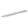 Crystalline balpen, grijs, grijs gelakt, verchroomd Crystalline balpen, grijs, grijs gelakt, verchroomd