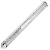 Crystalline balpen, grijs, grijs gelakt, verchroomd Crystalline balpen, grijs, grijs gelakt, verchroomd
