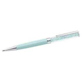 Crystalline balpen groen, groen gelakt, verchroomd