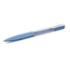 Crystalline-balpen met Recreated™-kristallen, blauw, blauw gelakt, verchroomd Crystalline-balpen met Recreated™-kristallen, blauw, blauw gelakt, verchroomd