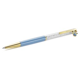 Crystalline balpen Minions, blauw, verguld