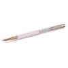Crystalline balpen roze, roze gelakt, roségoudkleurig verguld Crystalline balpen roze, roze gelakt, roségoudkleurig verguld