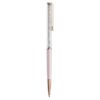 Crystalline balpen roze, roze gelakt, roségoudkleurig verguld Crystalline balpen roze, roze gelakt, roségoudkleurig verguld