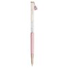 Crystalline balpen Teddy, roze, roze gelakt, roségoudkleurig verguld Crystalline balpen Teddy, roze, roze gelakt, roségoudkleurig verguld
