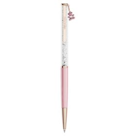 Crystalline balpen Teddy, roze, roze gelakt, roségoudkleurig verguld