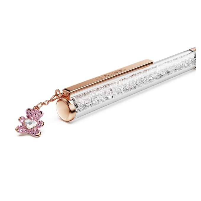 Crystalline balpen Teddy, roze, roze gelakt, roségoudkleurig verguld Crystalline balpen Teddy, roze, roze gelakt, roségoudkleurig verguld