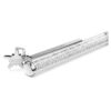 Crystalline balpen wit, wit gelakt, verchroomd Crystalline balpen wit, wit gelakt, verchroomd