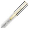 Crystalline balpen zilverkleurig, afwerking van gemengd metaal Crystalline balpen zilverkleurig, afwerking van gemengd metaal