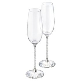 Crystalline champagneglazen (set van 2)