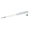 Crystalline New Giant balpen, wit, verchroomd Crystalline New Giant balpen, wit, verchroomd
