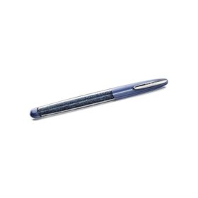 Crystalline rollerballpen blauw, verchroomd