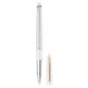 Crystalline-rollerpen, wit, roségoudkleurig verguld Crystalline-rollerpen, wit, roségoudkleurig verguld