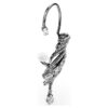 De Vienna-collectie oormanchetten Feather, groot, wit, gerutheniumverguld De Vienna-collectie oormanchetten Feather, groot, wit, gerutheniumverguld