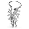 De Vienna Collection Ear Cuff Zwaan, wit, gerutheniumd De Vienna Collection Ear Cuff Zwaan, wit, gerutheniumd