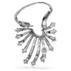 De Vienna Collection Ear Cuff Zwaan, wit, gerutheniumd De Vienna Collection Ear Cuff Zwaan, wit, gerutheniumd