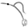 De Vienna Collection-ketting ‘Feather’, wit, gerutheniumd De Vienna Collection-ketting ‘Feather’, wit, gerutheniumd