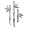 Dellium-broche Bamboo, groen, gerhodineerd Dellium-broche Bamboo, groen, gerhodineerd