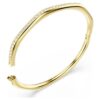 Dextera-armband, achthoekige vorm, ronde slijpvorm, wit, verguld Dextera-armband, achthoekige vorm, ronde slijpvorm, wit, verguld