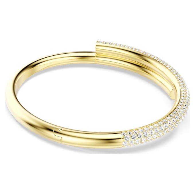 Dextera-armband met magnetische sluiting, wit, goudkleurig verguld Dextera-armband met magnetische sluiting, wit, goudkleurig verguld