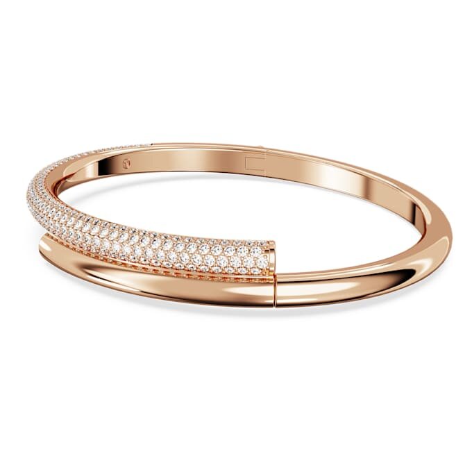 Dextera-armband met magnetische sluiting, wit, roségoudkleurig verguld Dextera-armband met magnetische sluiting, wit, roségoudkleurig verguld