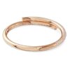 Dextera-armband met magnetische sluiting, wit, roségoudkleurig verguld Dextera-armband met magnetische sluiting, wit, roségoudkleurig verguld