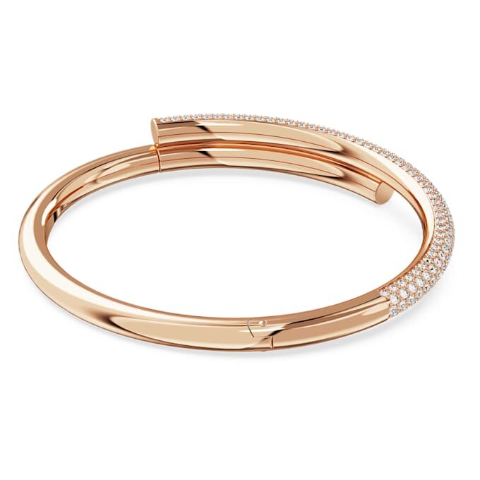 Dextera-armband met magnetische sluiting, wit, roségoudkleurig verguld Dextera-armband met magnetische sluiting, wit, roségoudkleurig verguld