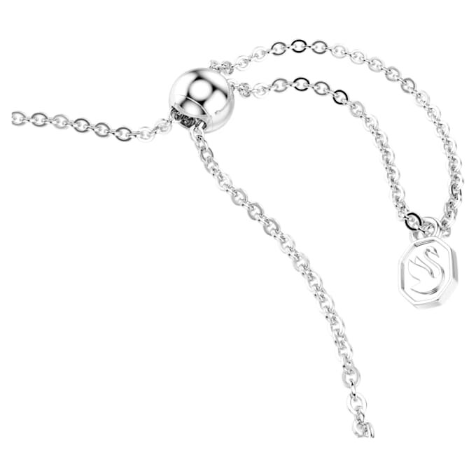 Dextera-armband met ronde slijpvorm, wit, roestvrij staal Dextera-armband met ronde slijpvorm, wit, roestvrij staal