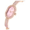 Dextera-horloge, Swiss Made, metalen armband, roze, roségoudkleurig verguld Dextera-horloge, Swiss Made, metalen armband, roze, roségoudkleurig verguld