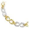 Dextera-ketting met ronde slijpvorm, ketting, wit, afwerking in gemengd metaal Dextera-ketting met ronde slijpvorm, ketting, wit, afwerking in gemengd metaal