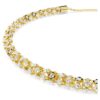 Dextera-ketting met ronde slijpvorm, wit, goudkleurige afwerking Dextera-ketting met ronde slijpvorm, wit, goudkleurige afwerking