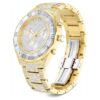 Dextera Lux-horloge, Swiss Made, metalen armband, goudkleurig, goudkleurige afwerking Dextera Lux-horloge, Swiss Made, metalen armband, goudkleurig, goudkleurige afwerking