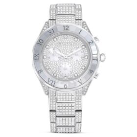Dextera Lux-horloge, Swiss Made, metalen armband, zilverkleurig, roestvrij staal