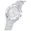 Dextera Lux-horloge, Swiss Made, metalen armband, zilverkleurig, roestvrij staal Dextera Lux-horloge, Swiss Made, metalen armband, zilverkleurig, roestvrij staal