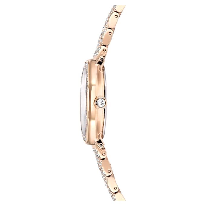 Dextera Octagon-horloge, Swiss Made, metalen armband, goudkleurig, roségoudkleurige afwerking Dextera Octagon-horloge, Swiss Made, metalen armband, goudkleurig, roségoudkleurige afwerking