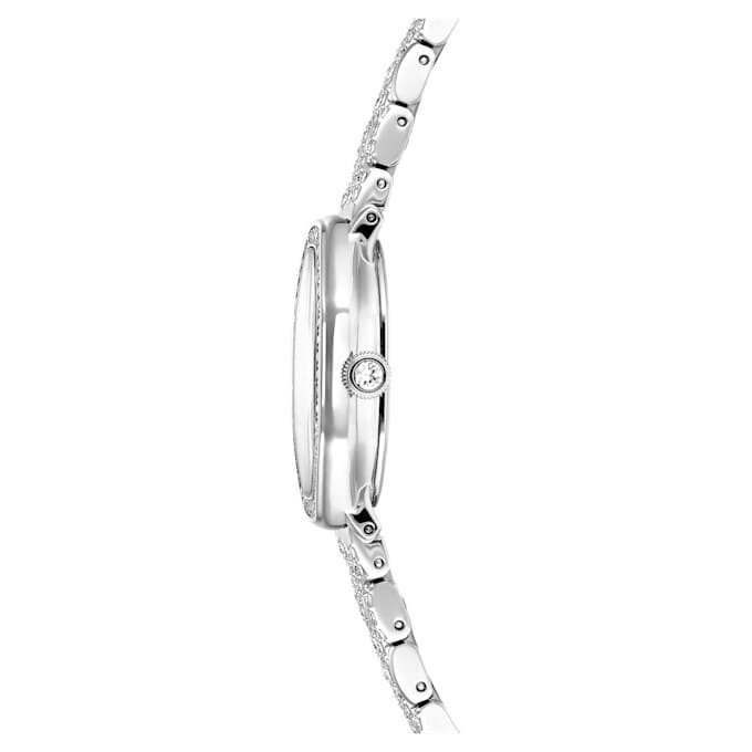 Dextera Octagon-horloge, Swiss Made, metalen armband, zilverkleurig, roestvrij staal Dextera Octagon-horloge, Swiss Made, metalen armband, zilverkleurig, roestvrij staal