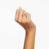 Dextera-ring wit, verguld Dextera-ring wit, verguld