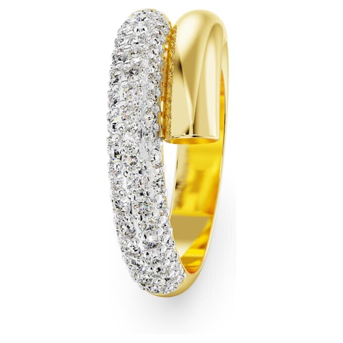 Dextera-ring wit, verguld Dextera-ring wit, verguld