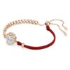 Draken- en feniksarmband Drakenklauw, rood, gemengde metalen afwerking Draken- en feniksarmband Drakenklauw, rood, gemengde metalen afwerking