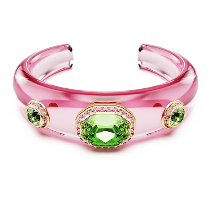 Dulcis-armband met gemengde slijpvormen, veelkleurig, verguld Dulcis-armband met gemengde slijpvormen, veelkleurig, verguld