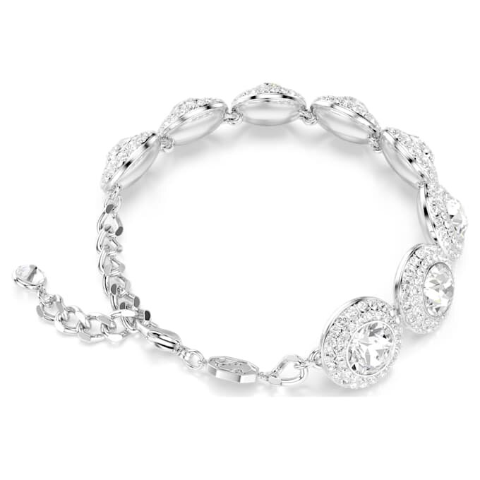Een Angelic-armband wit, gerhodineerd Een Angelic-armband wit, gerhodineerd