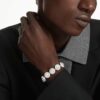 Een Angelic-armband wit, gerhodineerd Een Angelic-armband wit, gerhodineerd