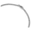Eternity-armband met in het laboratorium gekweekte diamanten 1,5 karaat in totaal, ronde vorm, 14-karaats witgoud Eternity-armband met in het laboratorium gekweekte diamanten 1,5 karaat in totaal, ronde vorm, 14-karaats witgoud