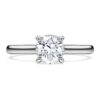 Eternity-diamanten uit het laboratorium, 1 karaat in totaal, ronde vorm, 14K witgoud
