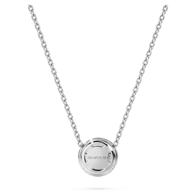 Eternity Halo solitaire hanger met in het laboratorium gekweekte diamanten 0,23 karaat in totaal, ronde vorm, sterlingzilver Eternity Halo solitaire hanger met in het laboratorium gekweekte diamanten 0,23 karaat in totaal, ronde vorm, sterlingzilver