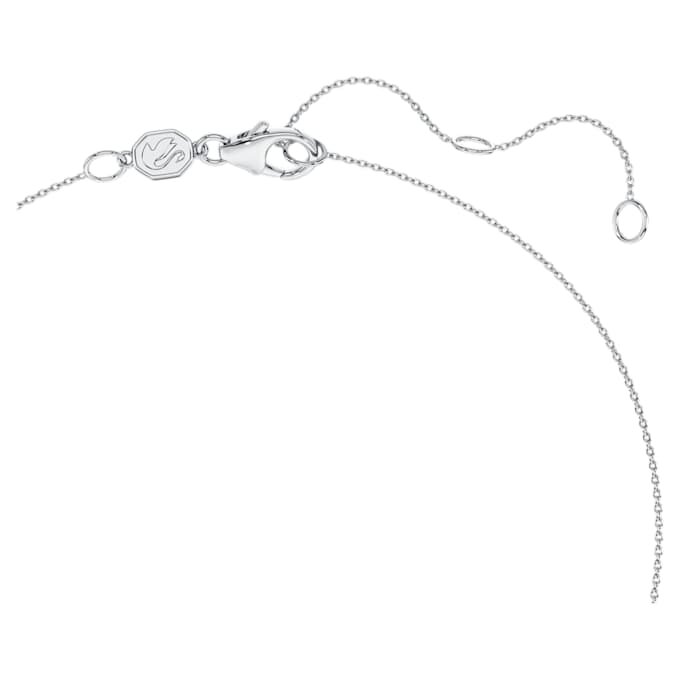 Eternity Halo Solitaire hanger met in het laboratorium gekweekte diamanten, 1 karaat in totaal, peervorm, 14K witgoud Eternity Halo Solitaire hanger met in het laboratorium gekweekte diamanten, 1 karaat in totaal, peervorm, 14K witgoud