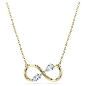 Eternity-hanger met in het laboratorium gekweekte diamanten 0,35 karaat in totaal, gemengde vormen, 14K geelgoud Eternity-hanger met in het laboratorium gekweekte diamanten 0,35 karaat in totaal, gemengde vormen, 14K geelgoud