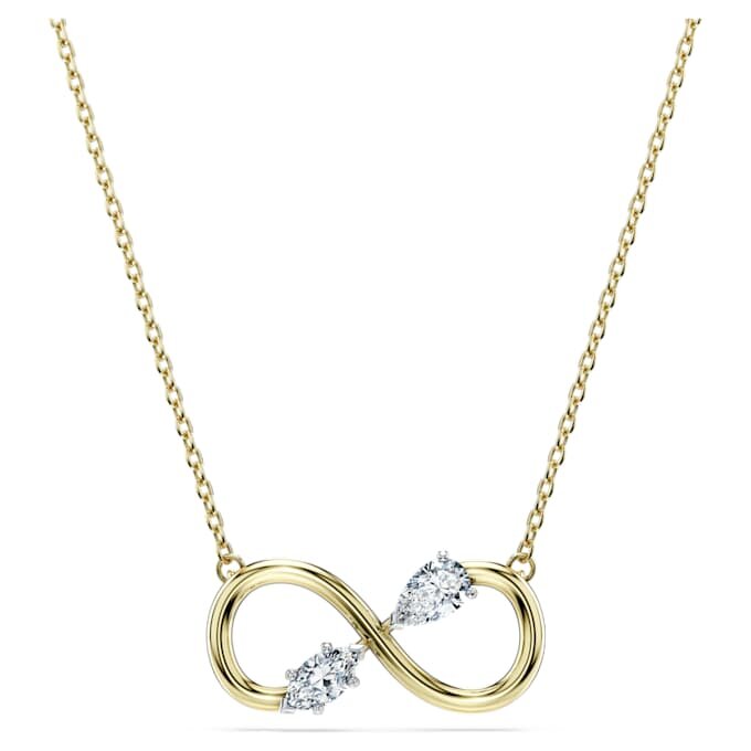 Eternity-hanger met in het laboratorium gekweekte diamanten 0,35 karaat in totaal, gemengde vormen, 14K geelgoud Eternity-hanger met in het laboratorium gekweekte diamanten 0,35 karaat in totaal, gemengde vormen, 14K geelgoud