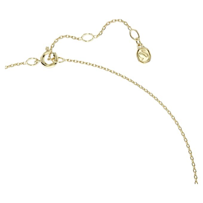 Eternity-hanger met in het laboratorium gekweekte diamanten 0,35 karaat in totaal, gemengde vormen, 14K geelgoud Eternity-hanger met in het laboratorium gekweekte diamanten 0,35 karaat in totaal, gemengde vormen, 14K geelgoud
